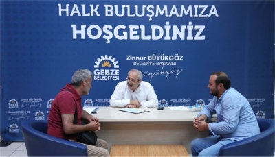 GEBZE'DE HALK BULUŞMALARI SÜRÜYOR