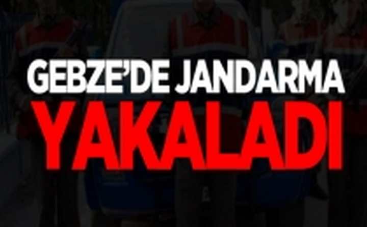 Gebze'de Jandarma Yakaladı