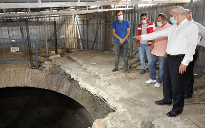 Gebze’de Tarihi Sarnıç Restore Ediliyor