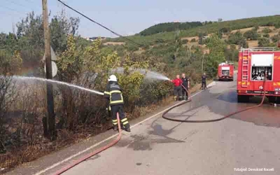 Gebze'de trafo patladı