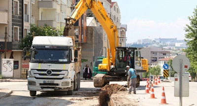 Gebze’deki önemli noktalara içme suyu hattı imalatı