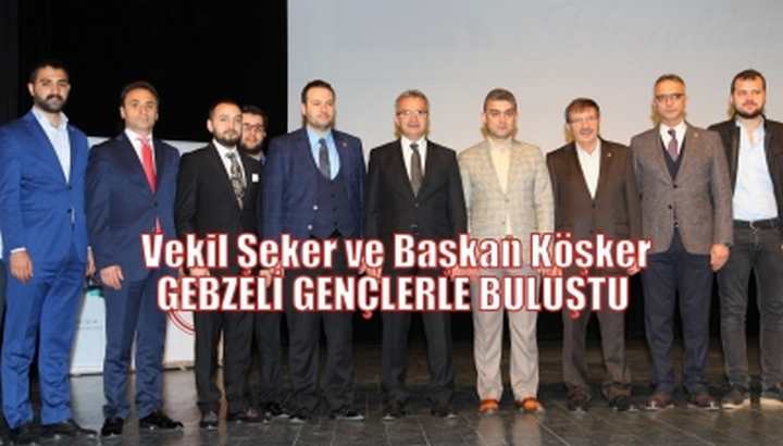 Gebzeli Gençler İle Buluştular