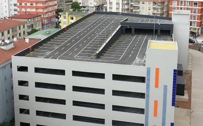 Gebze’nin katlı otoparkı hizmete başladı