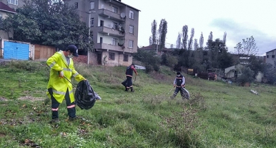 Gebze’nin mahallelerinde Sonbahar Temizliği sürüyor