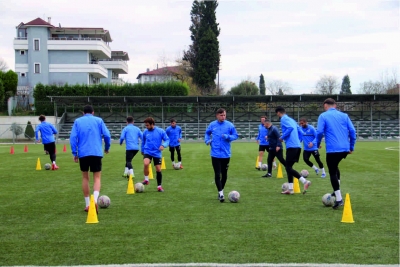 GEBZESPOR, YALOVASPOR MAÇI HAZIRLIKLARINI SÜRDÜRÜYOR