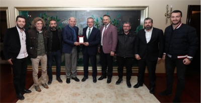 Gebzespor’dan Başkan Köşker’e  TEŞEKKÜR ZİYARETİ