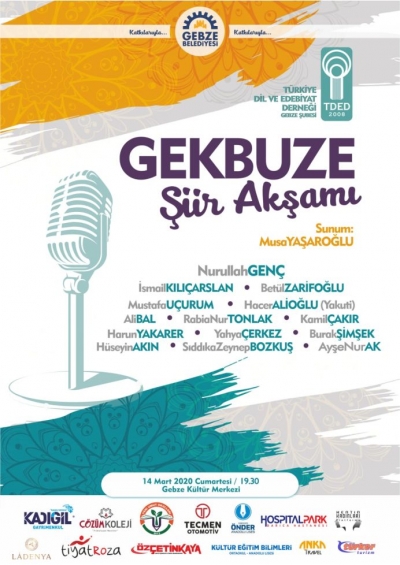 GEKBUZE ŞİİR AKŞAMI