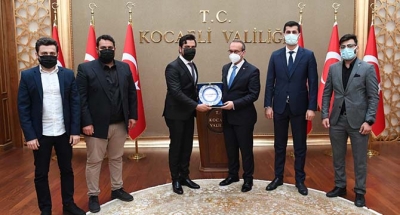 Genç ASKON’dan Vali’ye ziyaret !