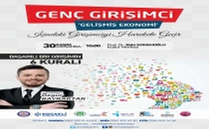 Genç Girişimci Gelişmiş Ekonomi Projesi için protokol imzalanacak