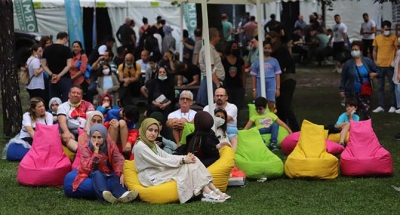 Gençler rotayı doğaya ayarladı, gönüllerince eğlendi