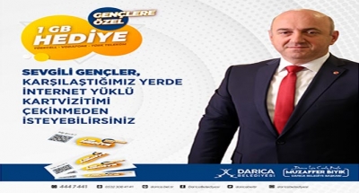 GENÇLERİN İNTERNETİ BAŞKAN BIYIK’TAN