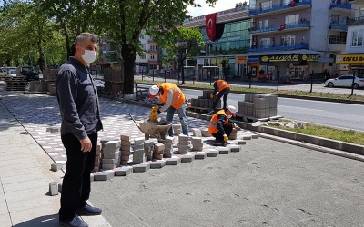 GÖLCÜK BELEDİYESİ TÜM EKİPLERİYLE SAHA DA ÇALIŞIYOR