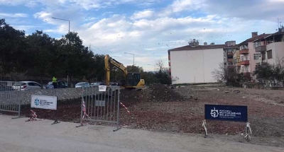 Gölcük Donanmada Otopark yapılıyor