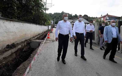 Gölcük Hamidiye Köyü’ne doğalgaz geliyor
