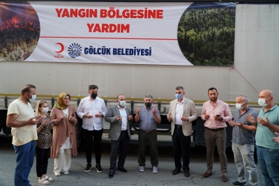 Gölcük Yangınlardan Etkilenen Vatandaşlarımızın Yanında