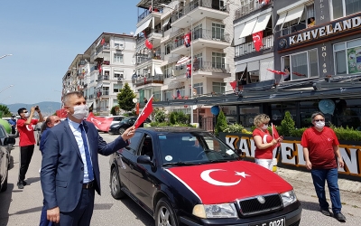 GÖLCÜK’TE 19 MAYIS COŞKUSU