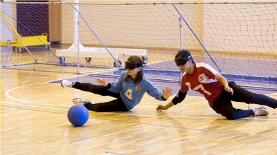 görme engelliler için Goalball turnuvası düzenleniyor