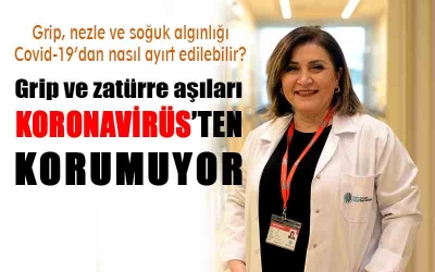 Grip ve zatürre aşıları Koronavirüs’ten korumuyor