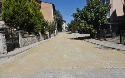 Gül Sokak İzmit Belediyesiyle ‘Gülümse’di