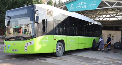 Güvenli yolculuk için otobüsler kışa hazır