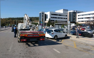 Hatalı parklanma yapan araçlara ceza