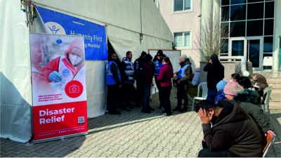 Hatay’da gönüllü doktorlarla sağlık hizmeti