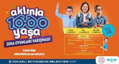 Haydi Çocuklar! ‘’Aklınla 1000 Yaşa’’ başlıyor