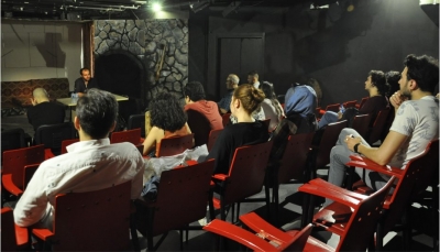Hayâlî ile Karagöz oyunu söyleşisine büyük ilgi