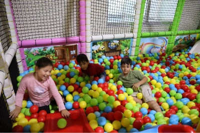 Hem anneler hem çocuklar mutlu