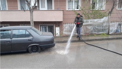 Her Mahalleyi Dezenfekte Ediliyor