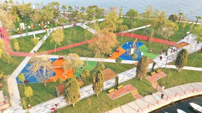 Hereke Sahil Parkı, Zafer Bayramında açıldı