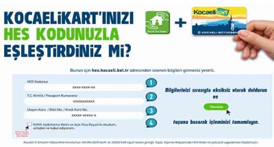 HES kodlu binişler 30 Kasım’a uzatıldı