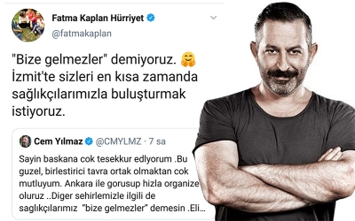 Hürriyet, Cem Yılmaz’ı İzmit’e davet etti