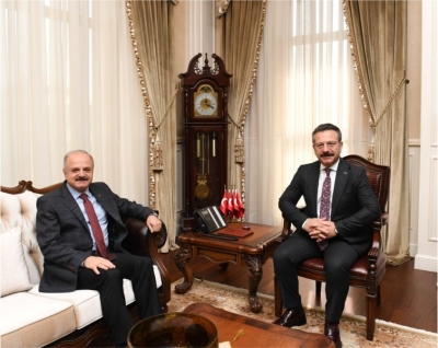 Hüseyin Aksoy’u Ziyaret Etti