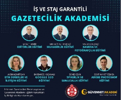 İGF ONLİNE GAZETECİLİK AKADEMİSİ BAŞLIYOR