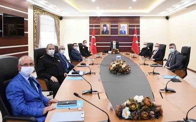 İl Güvenlik ve Asayiş Koordinasyon Toplantısı Gerçekleştirildi