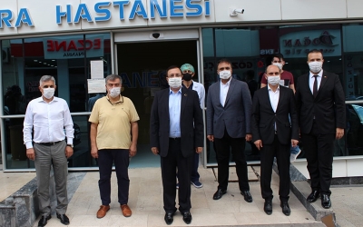 İLÇE PROTOKOLÜNDEN BÜYÜK FİRMALARA ZİYARET