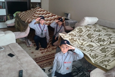 İLKÇEV' den Evde İzcilik ve Kamp !!!