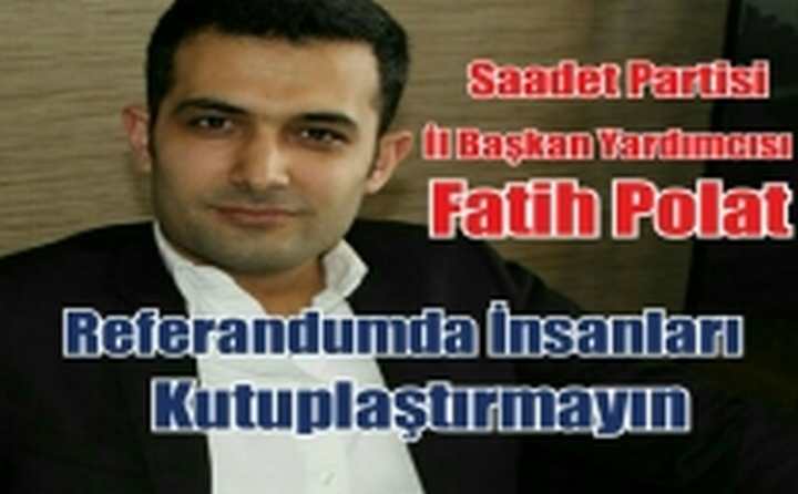 İnsanları Kutuplaştırmayın