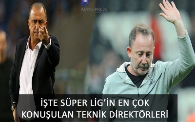 İŞTE SÜPER LİG’İN EN ÇOK KONUŞULAN TEKNİK DİREKTÖRLERİ