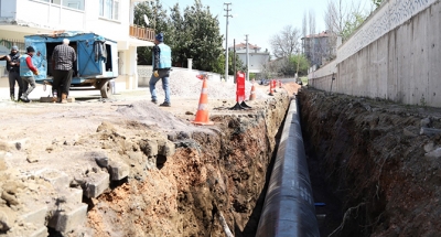 İSU, Karakaya içme suyu hattını yeniliyor