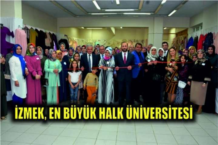 İZMEK, EN BÜYÜK HALK ÜNİVERSİTESİ