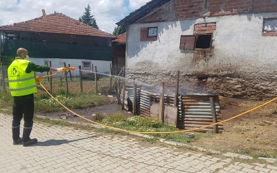 İzmit Belediyesi sivrisinekle mücadeleye devam ediyor