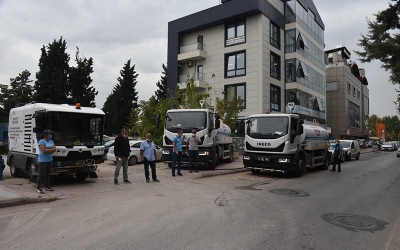 İzmit Belediyesi yağış öncesi teyakkuza geçti