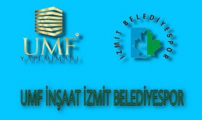 İzmit Belediyespor’un ana sponsoru UMF Yapı Mimari oldu