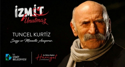 İzmit, Tuncel Kurtiz’i unutmuyor