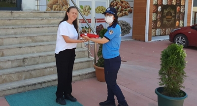 İzmitli vatandaşın bayrak sevgisi duygulandırdı