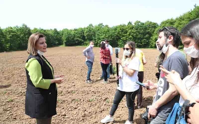 İzmit’te 5 bin 70 adet fide toprakla buluştu