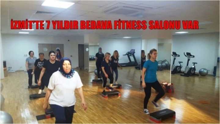 İZMİT’TE 7 YILDIR BEDAVA FİTNESS SALONU VAR