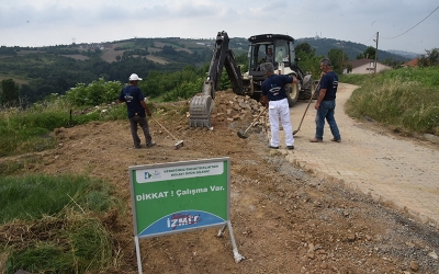 Kabaoğlu Kampüs Sokak altyapı sonrası yenileniyor